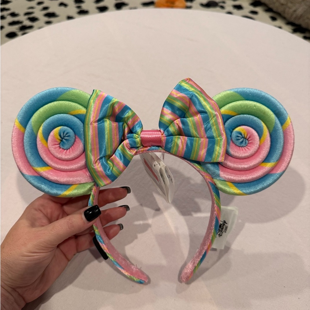 Disney EATS snacks Pastel Rainbow Mickey Minnie Mouse Ears Headband